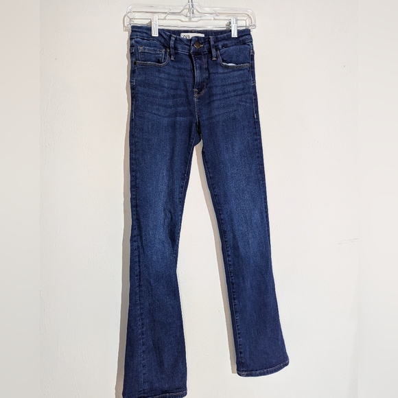 Zara Denim - Zara Blue 7223/265 Mid-rise Bootcut Blue Denim Jeans Size 4 US